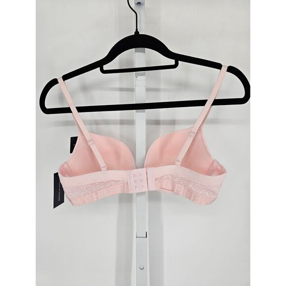 Tommy Hilfiger Womens Sz 34C Lightly Lined Demi Bra Light Pink NEW - Picture 5 of 6